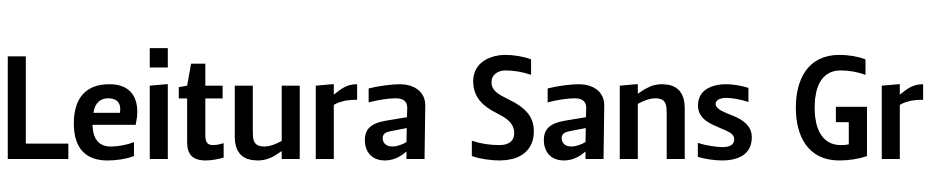 Leitura Sans Grot 3 Font Download Free